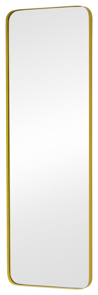Decorative Mirror, Gold, 22x65
