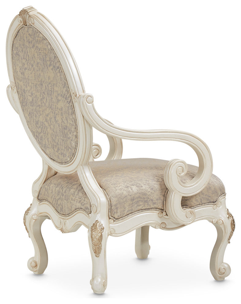 Lavelle Classic Pearl Oval Back Wood Chair, Mystic