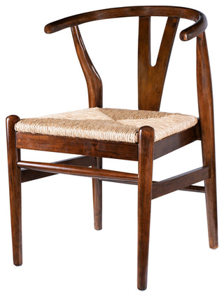 Wishbone Dining Chairs, Set of 2, Cappuccino