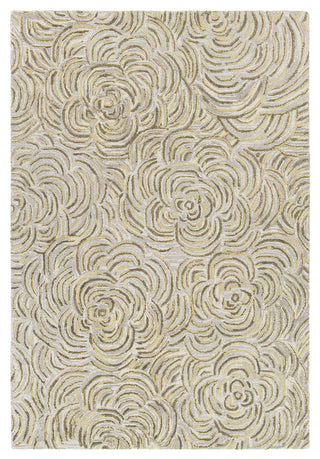 Leia Contemporary Area Rug, Green, 7'9"x10'6"
