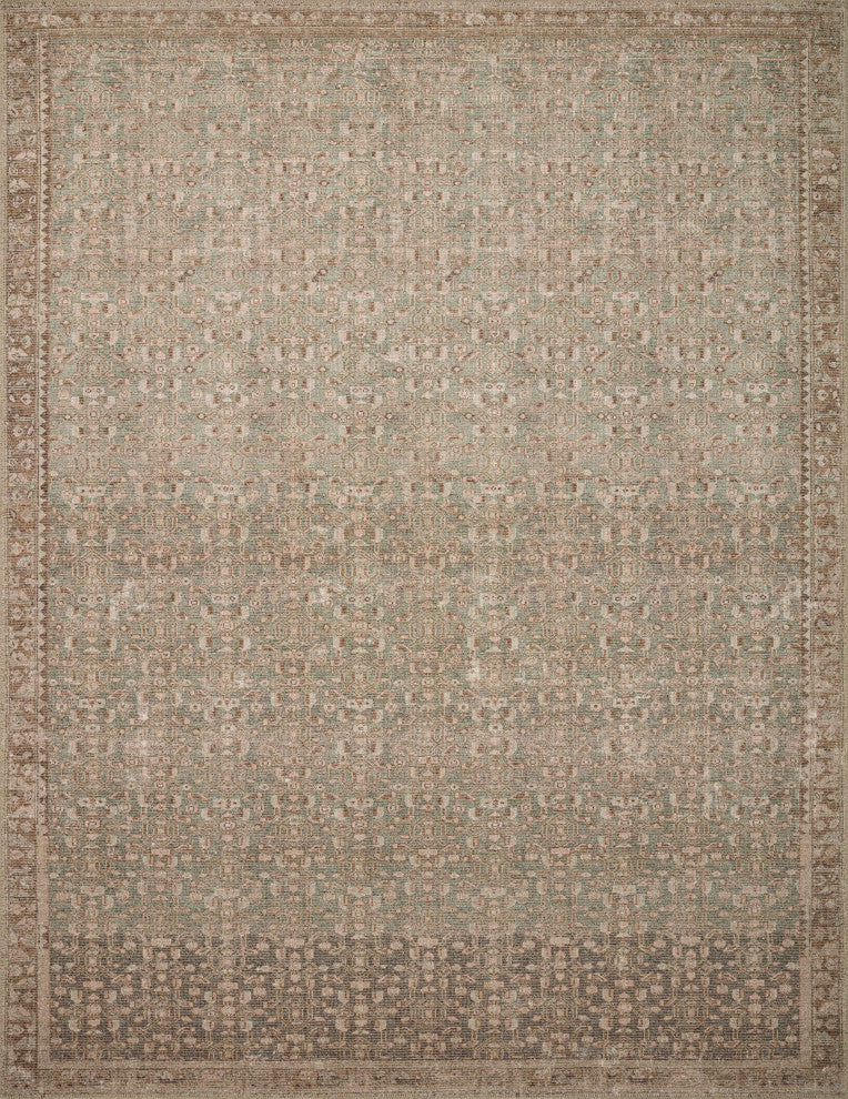 Angela Rose x Loloi Aubrey Sage / Bark 2'-0" x 5'-0" Accent Rug