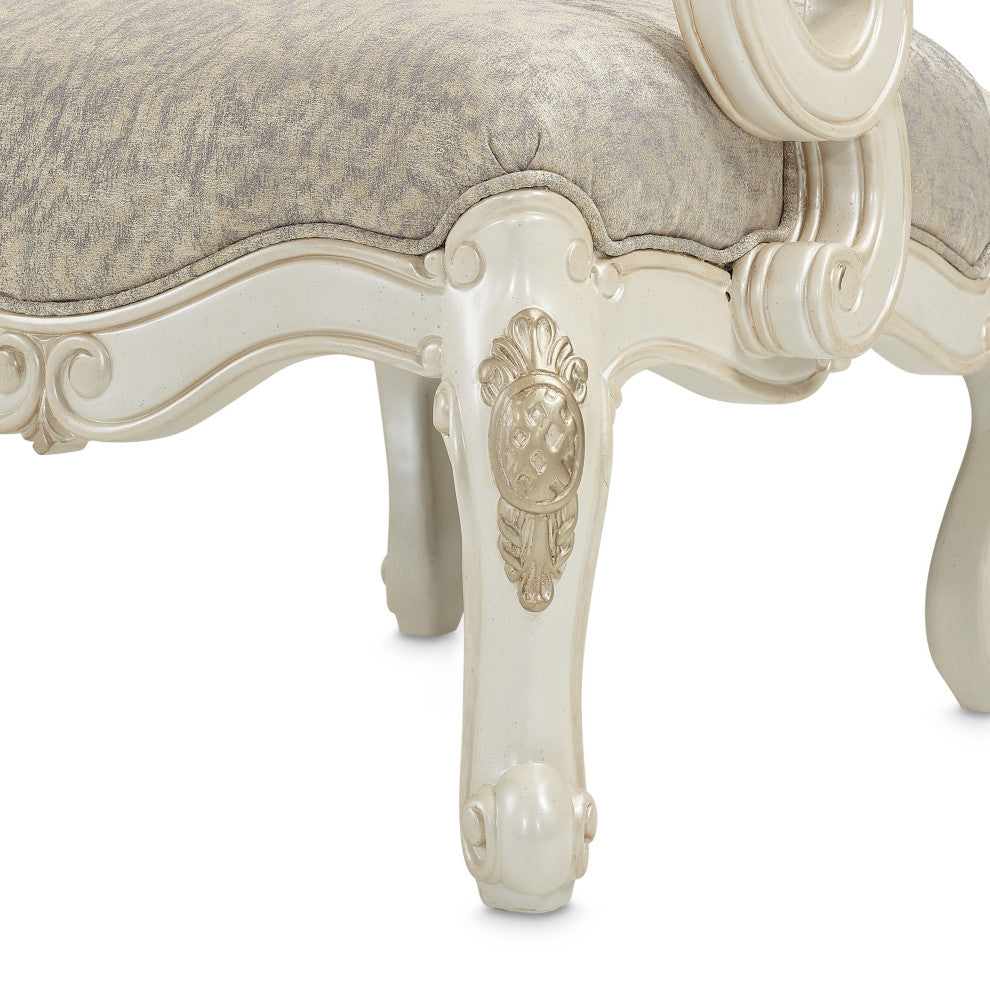 Lavelle Classic Pearl Oval Back Wood Chair, Mystic