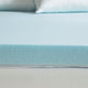 Sleep Philosophy 2" Memory Foam Mattress Topper, White, Twin