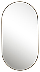 Uttermost 09914 Lago Oval Gold Mirror