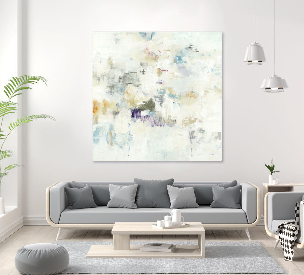 Off the Wall - 54 x 54 by Lisa Ridgers