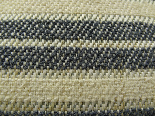 Plutus Stone Manor Indigo Handmade Throw Pillow, (Double sided  22" x 22")