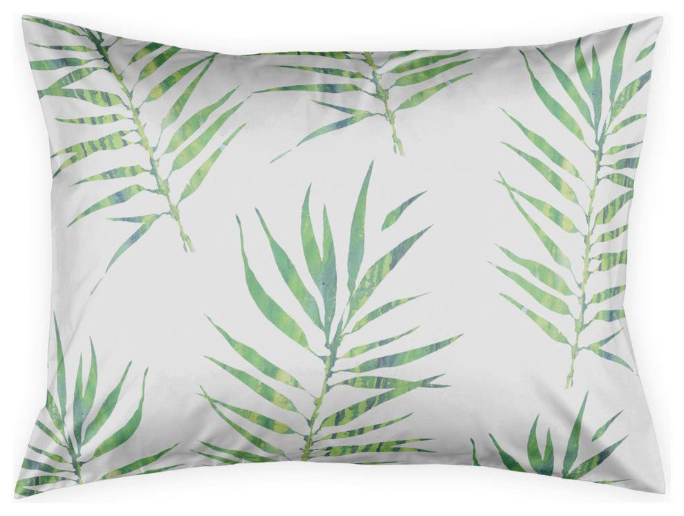 Palm Leaf Standard Pillow Sham