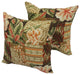 Blaziing Needles 17" Spun Polyester Throw Pillows, Set of 2, Garden Patch