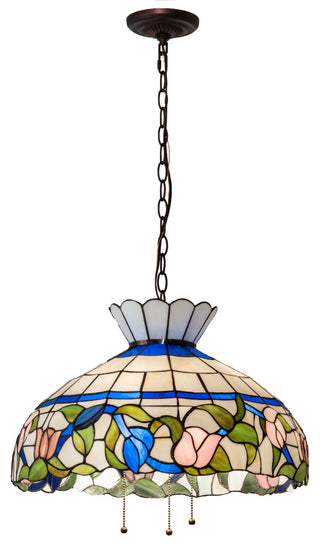 20 Wide Rose Vine Pendant