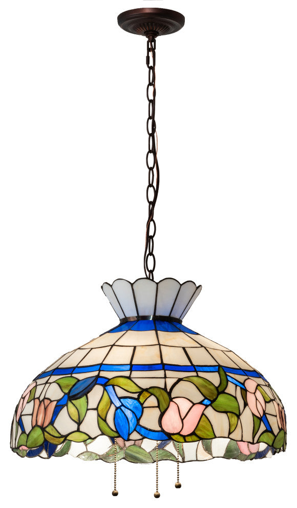 20 Wide Rose Vine Pendant