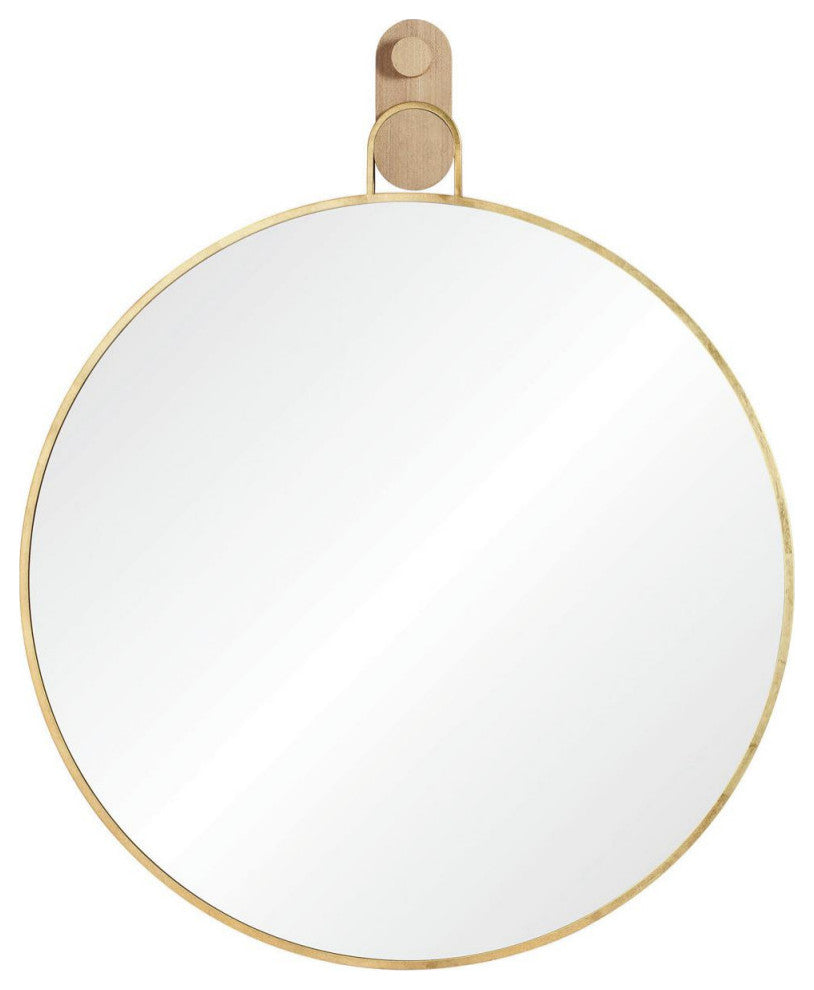 Kinsley Framed Round Decorative Mirror