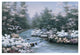 "River Cascade" Digital Paper Print by Diane Romanello, 26"x18"