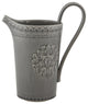 Bordallo Pinheiro Rua Nova Anthracite Pitcher