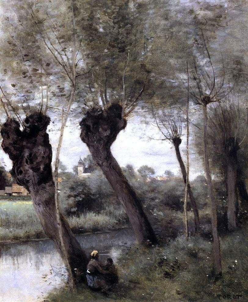 Jean-Baptiste-Camille Corot Saint-Nicholas-les-Arras Wall Decal