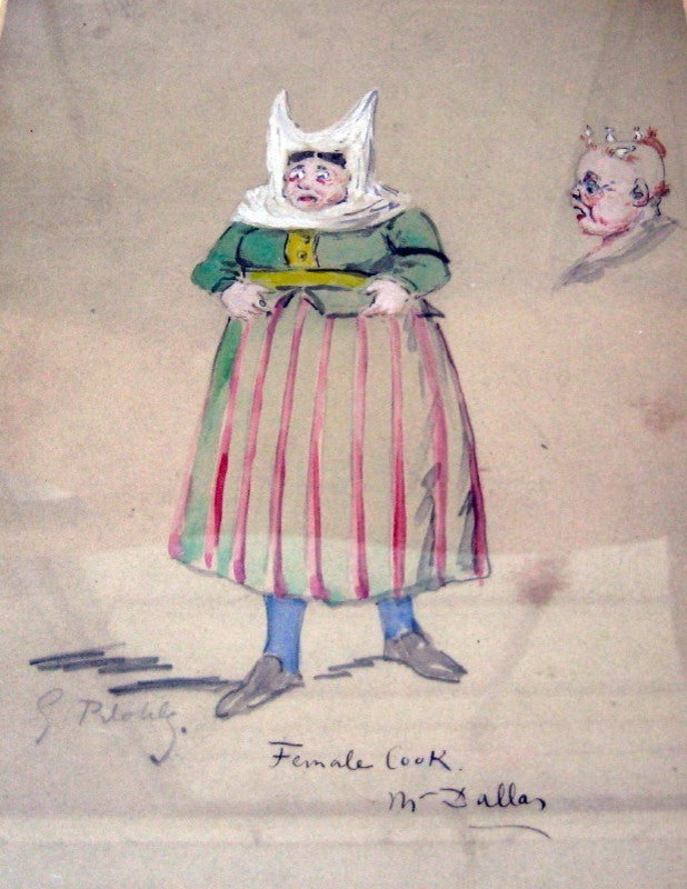 Georges Labadie Pilotell Female Cook Wall Decal