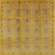 Ahgly Company Indoor Square Mid-Century Modern Area Rugs, 4' Square