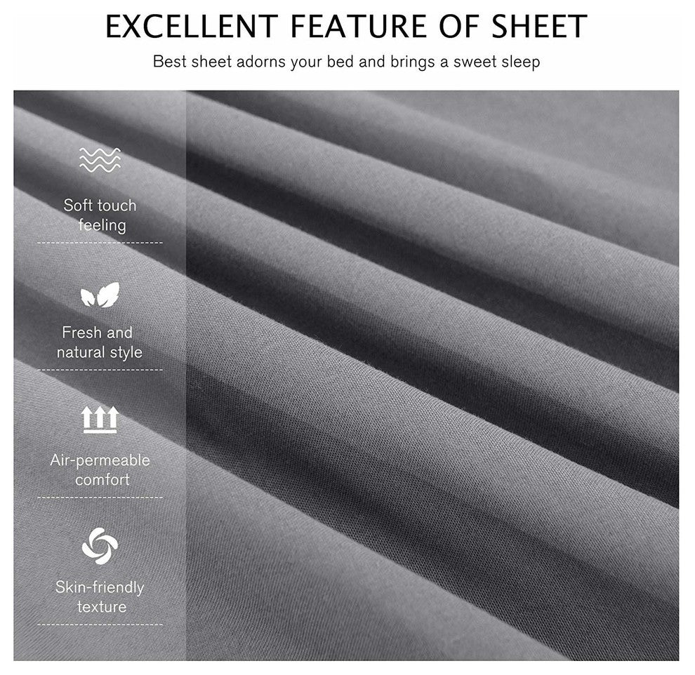 Subrtex Bedding Fade & Stain Resistant Mattress Cover