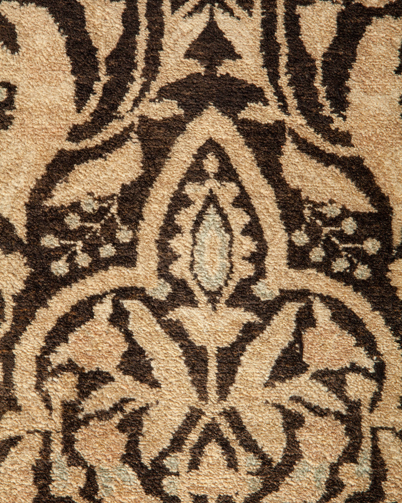 Mogul, One-of-a-Kind Hand-Knotted Area Rug Black, 6'1"x8'10"