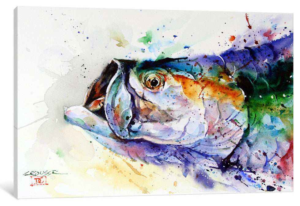 "Fish" by Dean Crouser, 26x18x1.5