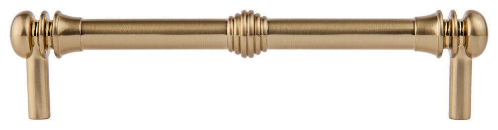 Sumner Street Home Hardware Laurel Pull, Large, Satin Brass
