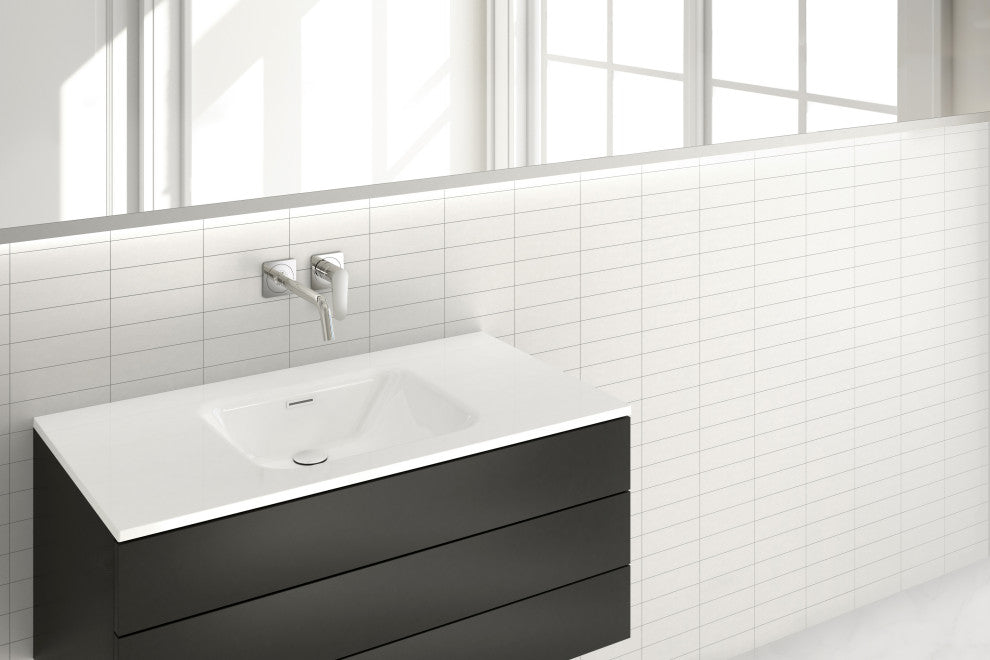 Element Collection Sink 36"x20" With WETMAR BiO, Matte White