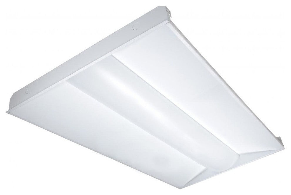 LED Troffer Fixture - 65 Watt - 2 Foot x 4 Foot - 3500K - 6543 Lumens