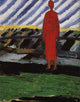 Kazimir Malevich Red Figure, 21"x28" Wall Decal