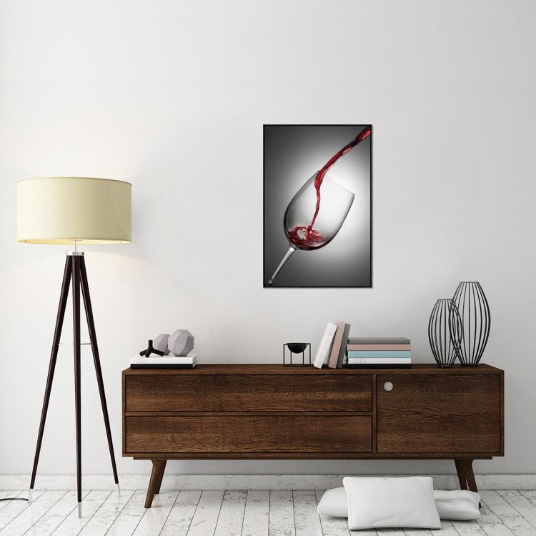 "Copa Grana" Framed Canvas Giclee by Jesus M. Garcia, 25x37"