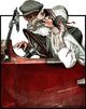 "Woman Driver" Painting Print on Canvas by Walter Humphrey