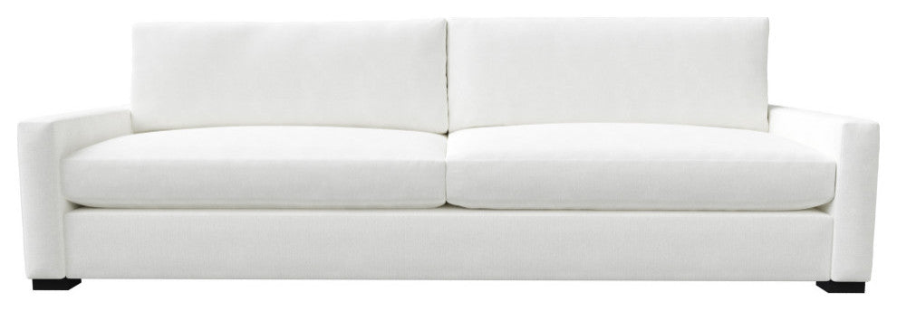 Nativa Interiors Revolution Sofa 105", Off White, Depth: Classic