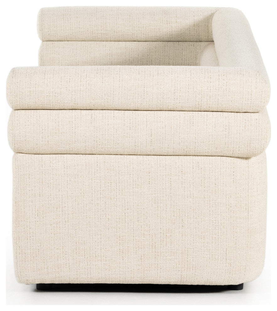 Evie Sofa, 88", Hampton Cream