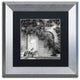Alan Blaustein 'Tuscany VI' Art, Silver Frame, Black Mat, 11x11