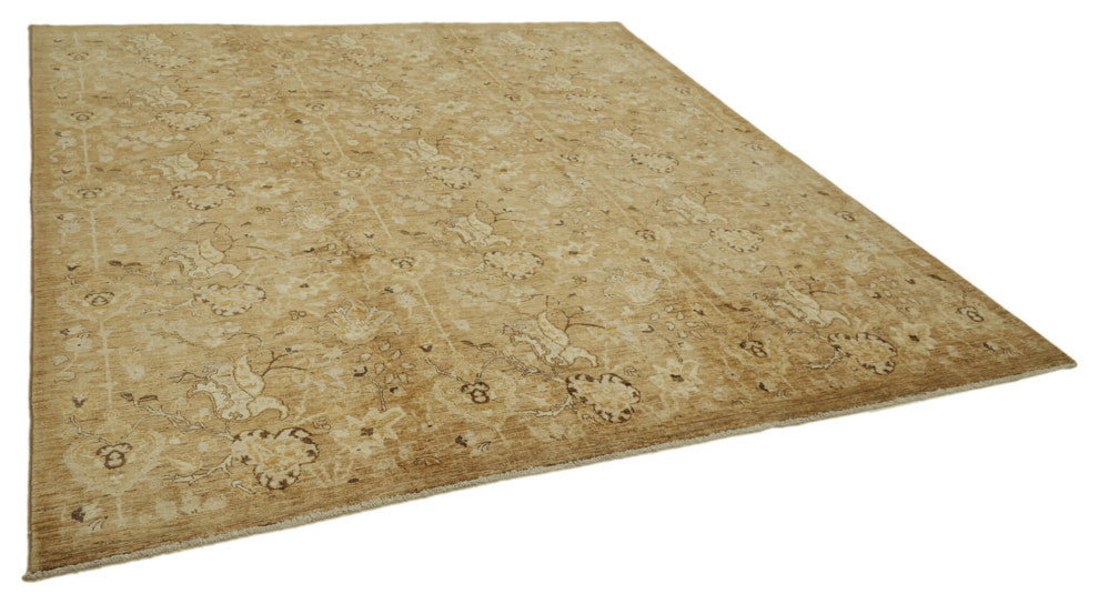 Rug N Carpet - Hand-knotted Oriental 7' 11'' x 9' 6'' Wool Oushak Area Rug