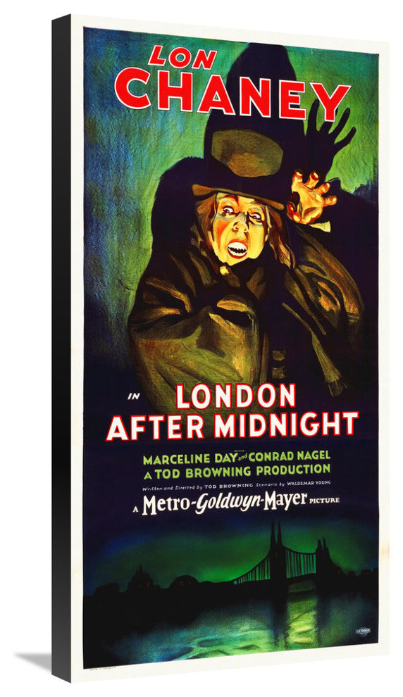 "London After Midnight, 1927" Canvas by Hollywood Photo Archive, 16x30"