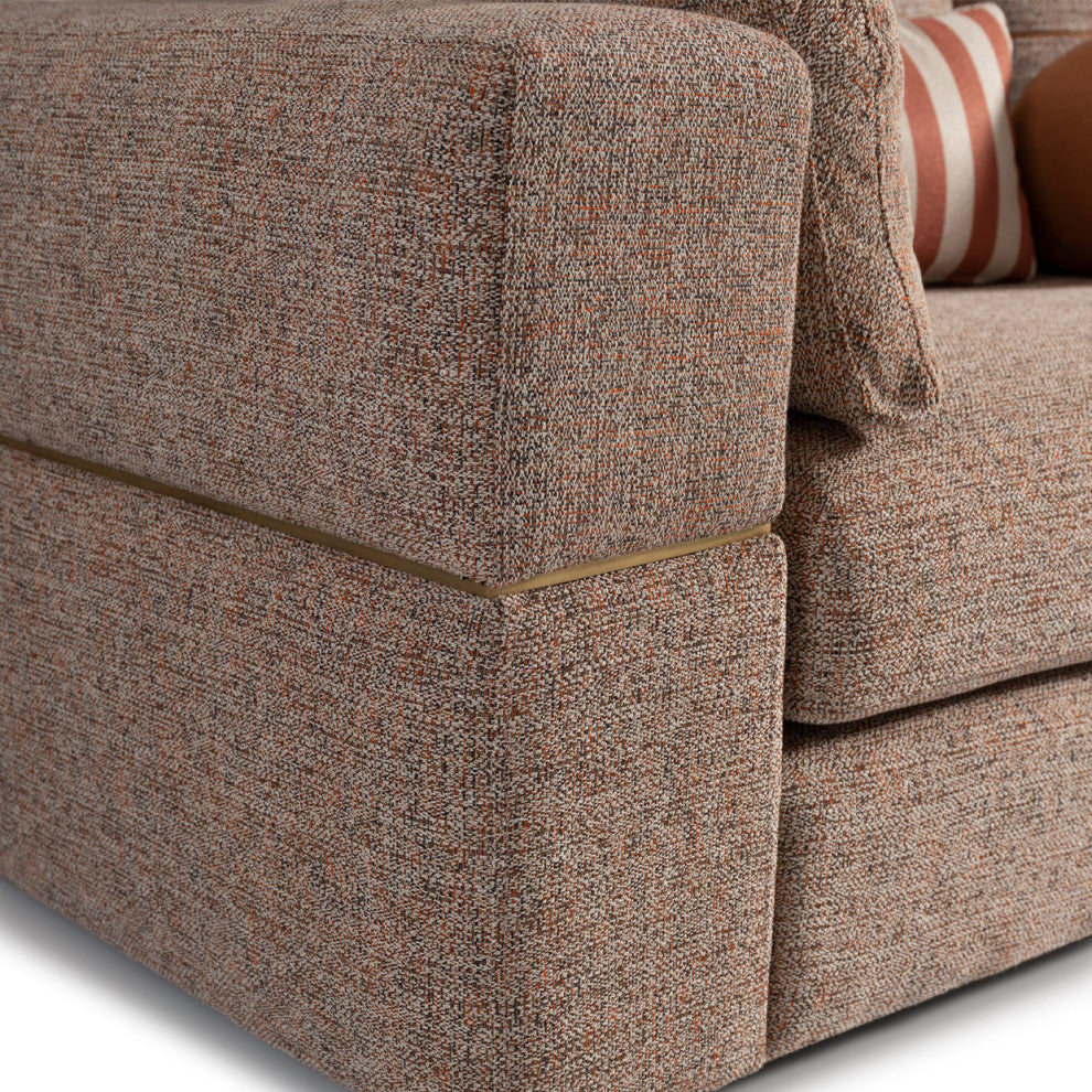Amora 2-Piece Sofa Bonfire Brown