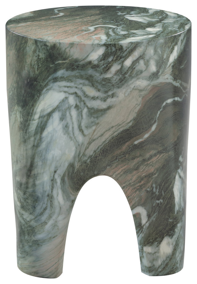 Foligno Concrete End / Side Table, Green
