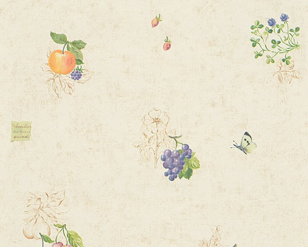 Dekora Natur 6, Naturally Multifaceted Coloured, Cream Wallpaper Roll