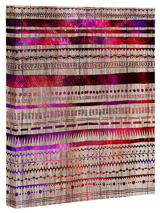 Deny Designs Iveta Abolina Purple Nebula Art Canvas