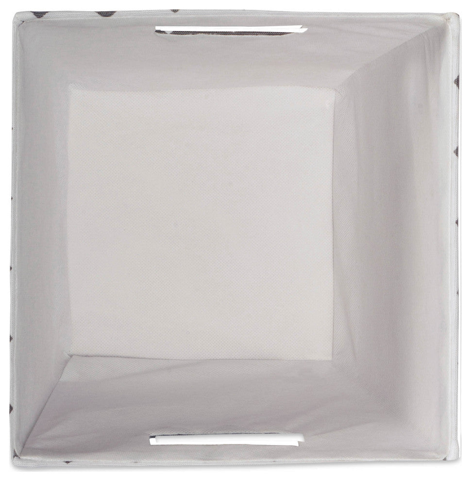 Polyester Bin Chevron Copper Trapezoid 13"x13"x13"