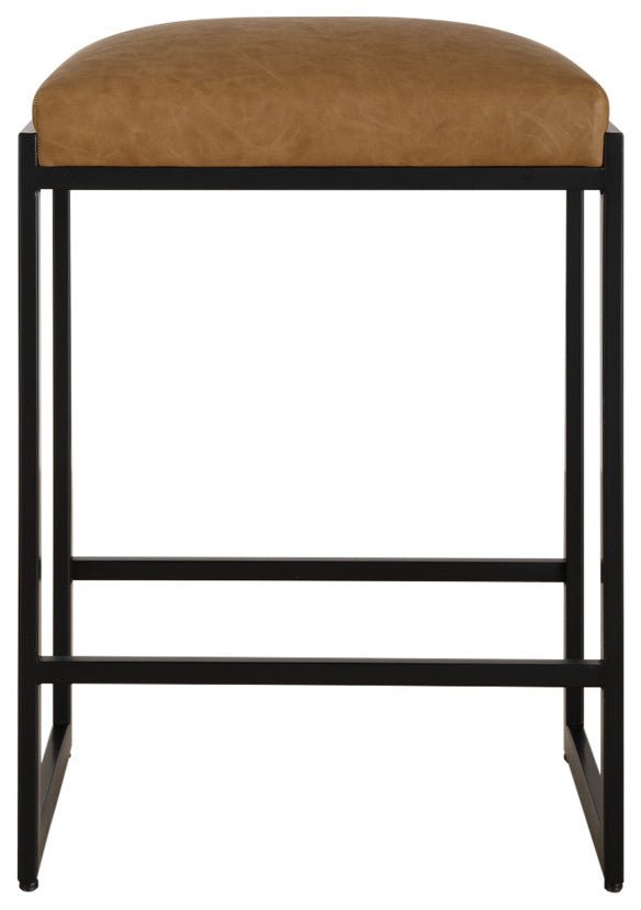 Uttermost - 23446 - Counter Stool - Atticus - Satin Black