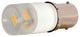 2.3W, T3 Repl. LED, 5000K, Bayonet Single Contact Base, 360 deg. Beam Angle