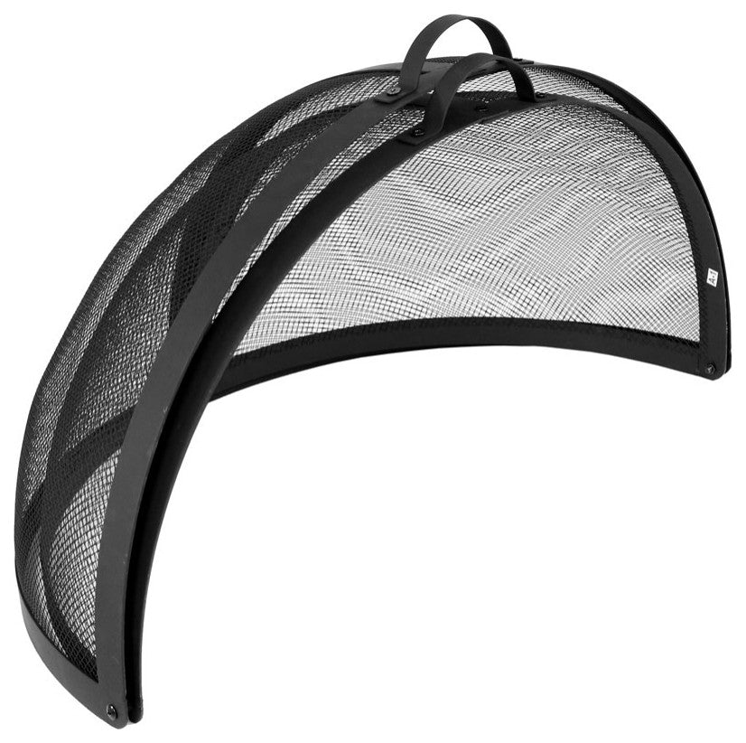Sunnydaze Easy Access Fire Pit Spark Screen Lid Protector, 32" Diameter