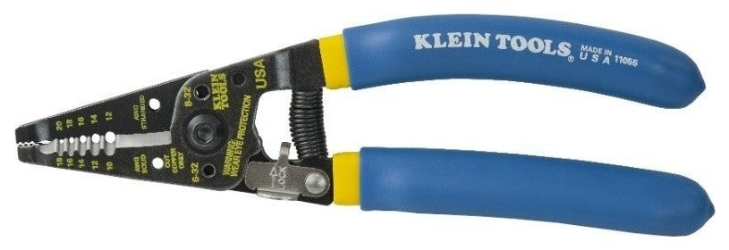 Klein Tools 11055 Klein-KurveÂ® Wire Stripper & Cutter, 7-1/8''