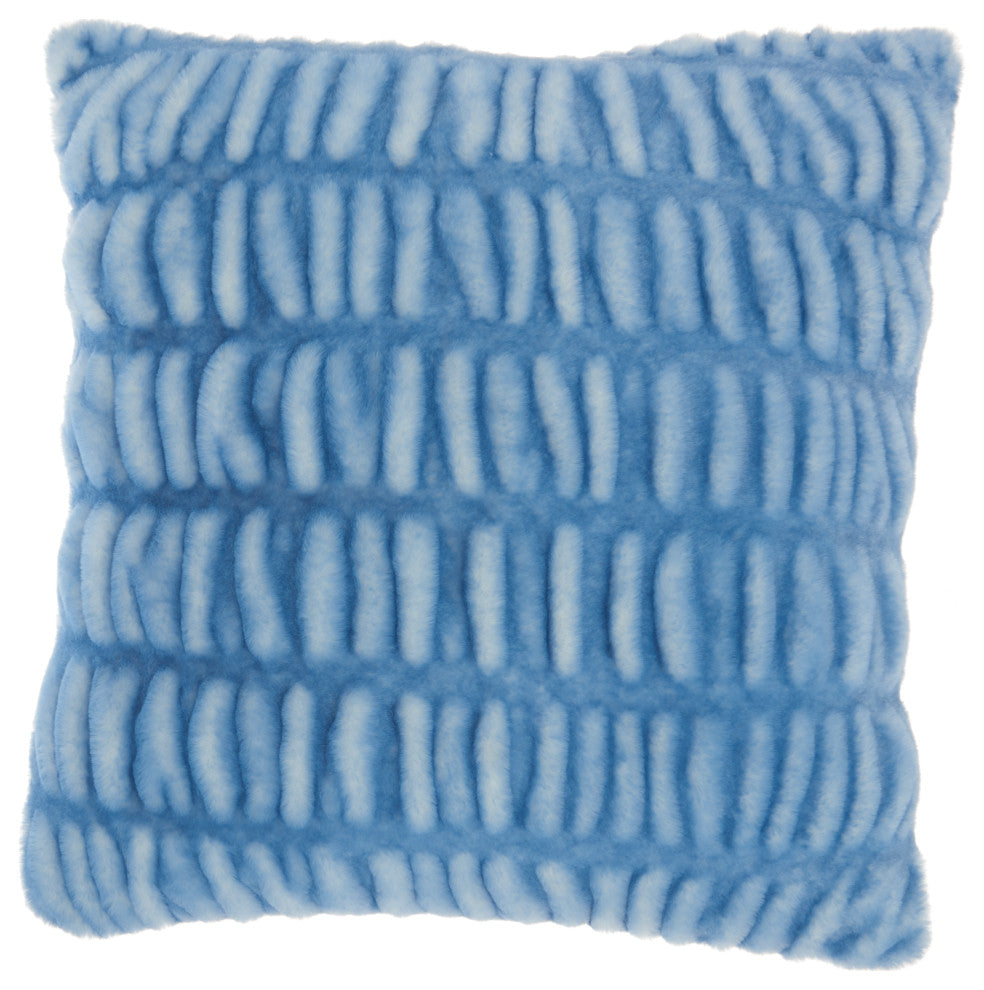 Mina Victory SN101 Throw Pillow, Ocean, 20"X20"