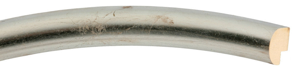 Pasadena Framed Rectangle Mirror, Silver Leaf With Brown Antique, 13"x17"