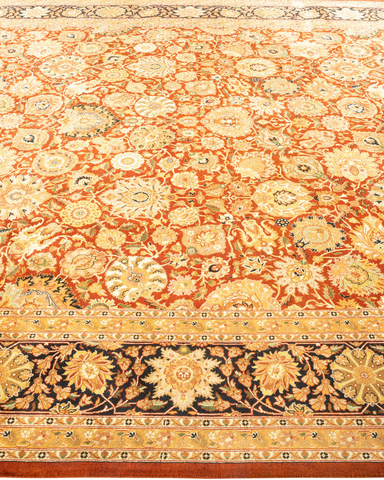 Mogul, One-of-a-Kind Hand-Knotted Area Rug Orange, 8' 3" x 10' 7"