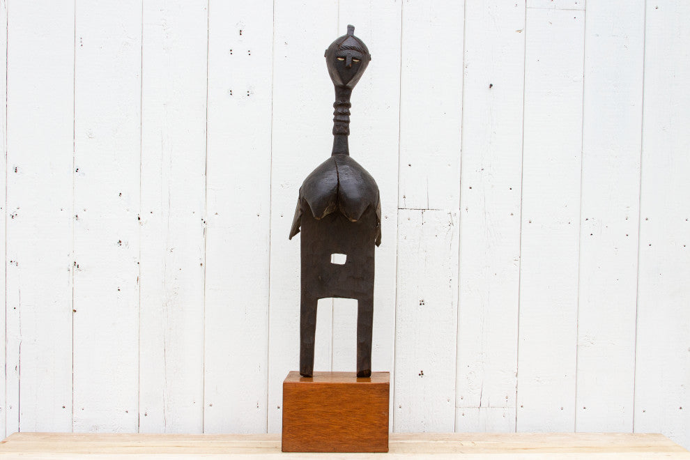 Rare Antique African Fertility Statue