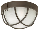 Hinkley Marina Outdoor Small Flush Mount, Bronze
