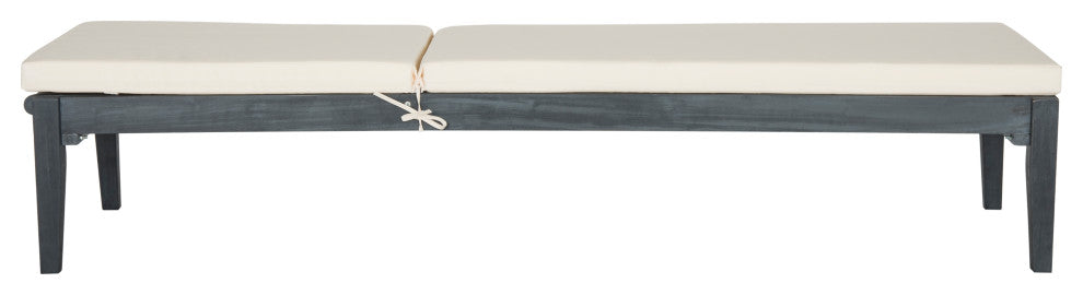 Pomona Sunlounger - Grey, Beige