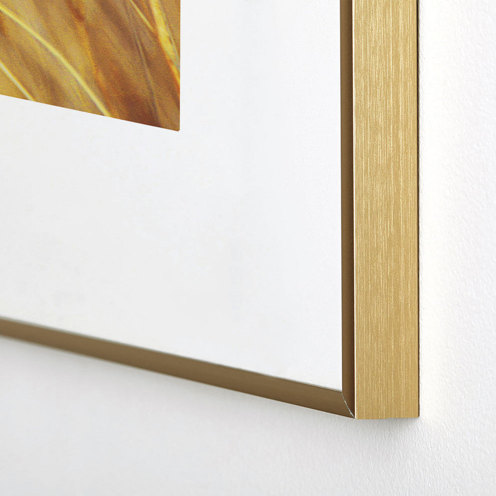 Shannon Clark Amber Metal Framed Art Print
